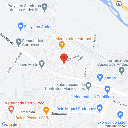 Centro Atención Primaria Animal map