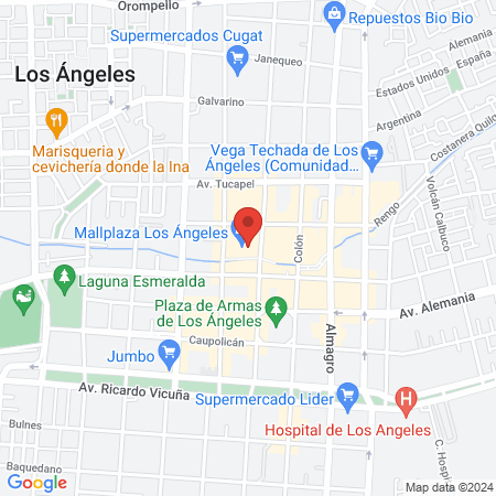 glam&co Mall Plaza Los Ángeles map