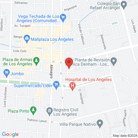 Zama medical Los Angeles map