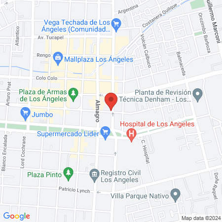 Dr. Diego Cabrera-Samith, Cirujano maxilofacial map