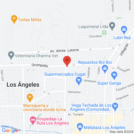 Peluquería Gina Flores map