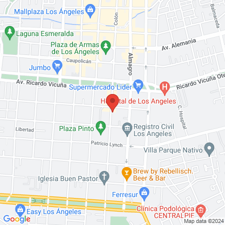 Clínica Santa Marta map