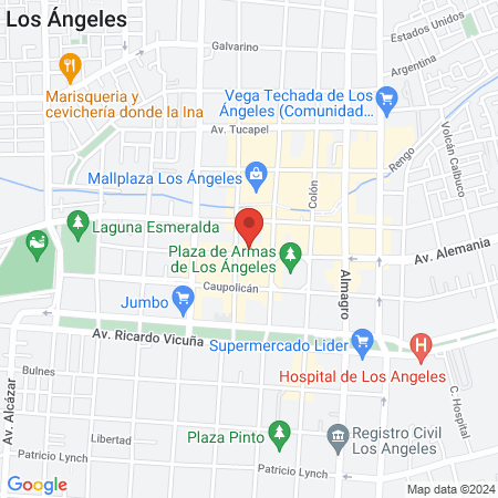 Centro Médico Central Lautaro map