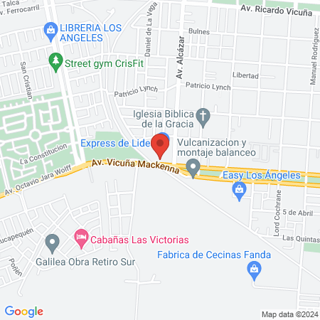 Veterinaria Huellas map