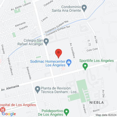 CEON Los Ángeles map