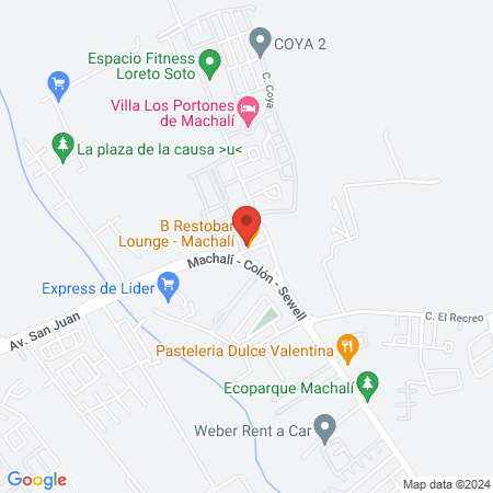 Lionails Manicure Machali map