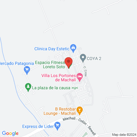 GYM Infinity Sport map