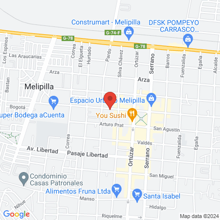 Peluquería Paola Martínez map