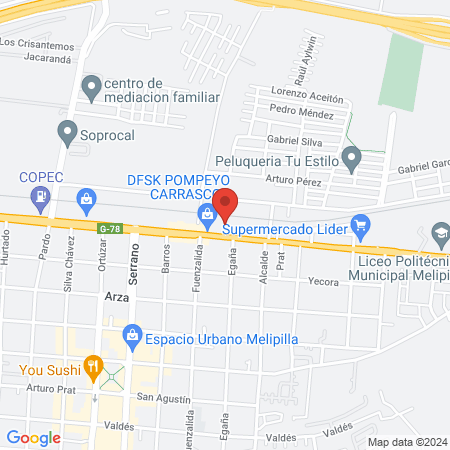 Energy Melipilla map