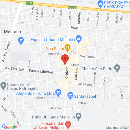 Centro Médico Almendrales map