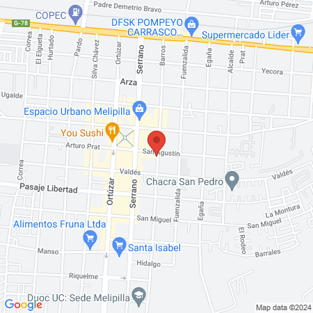 Clinica Veterinaria Pulmari map