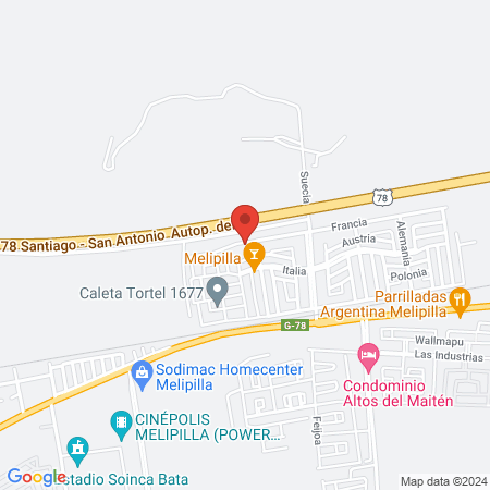 Bienestar Vet map