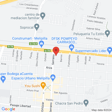 Clinica Dental Costa Dent Limitada map
