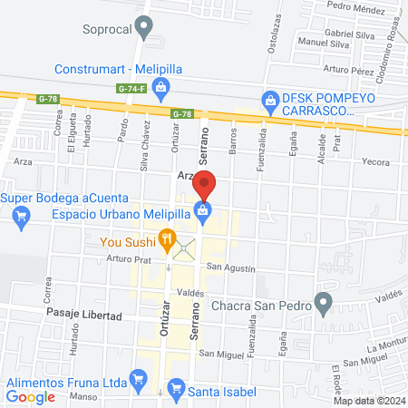 Clinica Glade Odontologia map