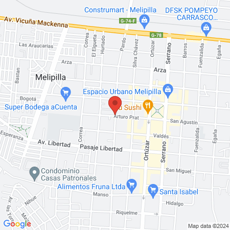 Clinica Dental Ale-Encar Melipilla map