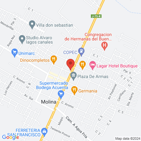 La niña de las uñas map