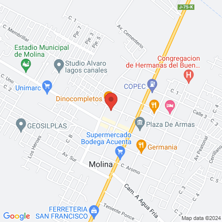 Club Formas map