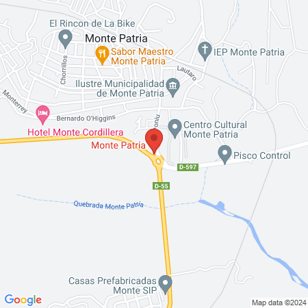 Monte Patria map