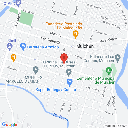 Hospital de Mulchén map