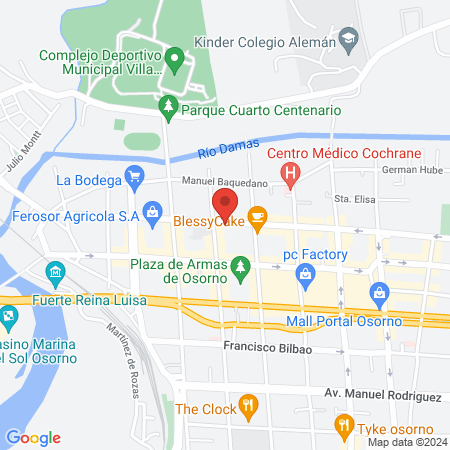 Peluquería Mechas map