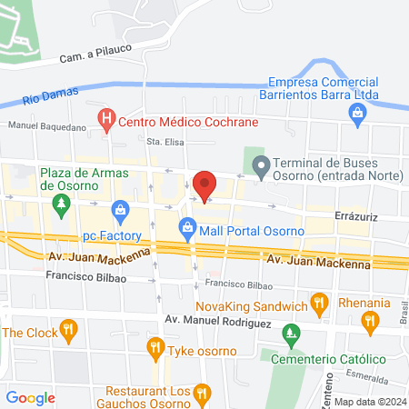 Vivianne Peluquerías map