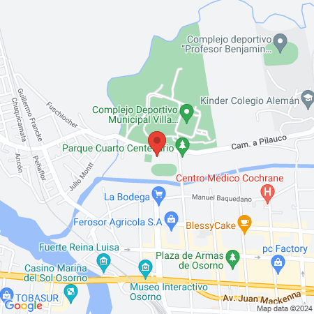 Osorno Lawn Tenis Club map