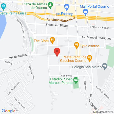 Centro Médico Hesed map