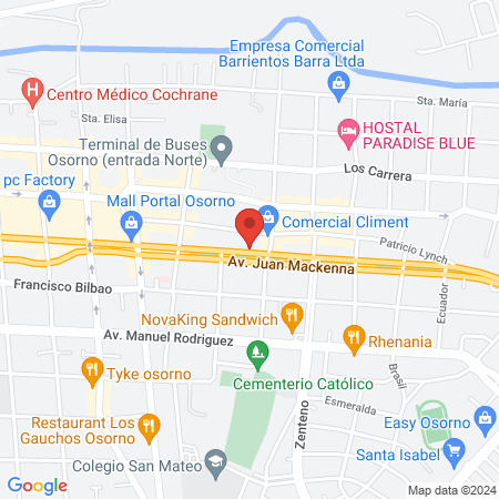 Centro Odontológico AltoSur map