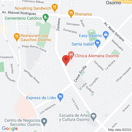Centro Clinico Oftalsur Limitada map
