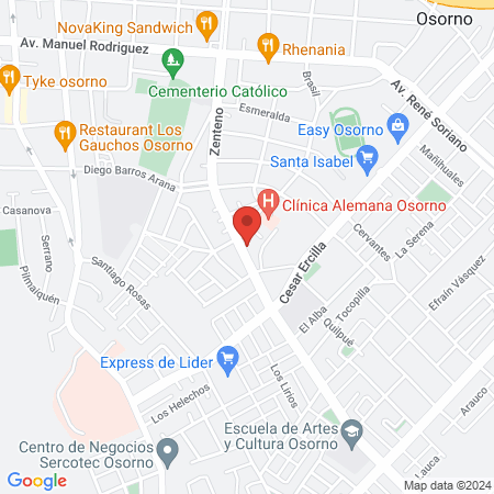 Edificio Medisur map