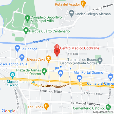 Centro Médico Villamed map