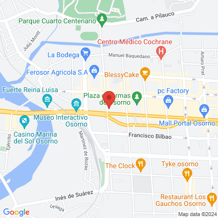 Centro Médico y Labotarorio Louis Pasteur map