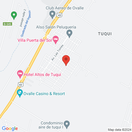 Roxy’s Beauty Salón map