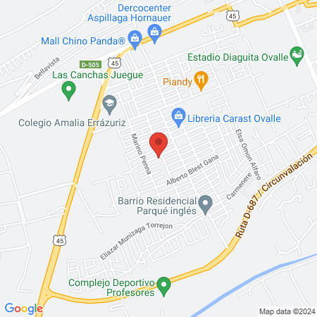 Centro Médico Dental Maxilus map