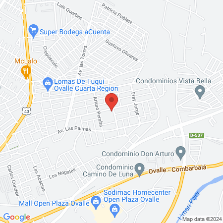 Cesam Hospital De Ovalle. map