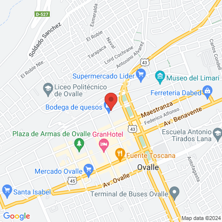 Centro Médico Limarí map