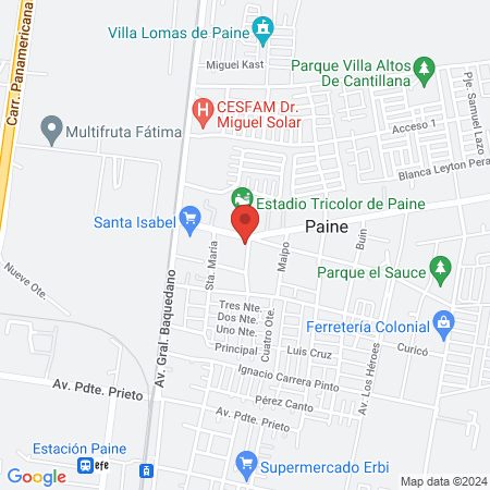 GIMNASIO IRON FOCUS FITNESS map