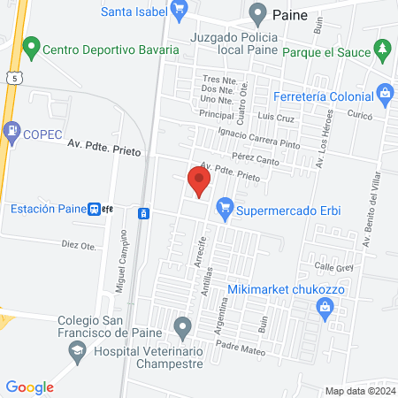 Centro Medico Clinimed E.I map