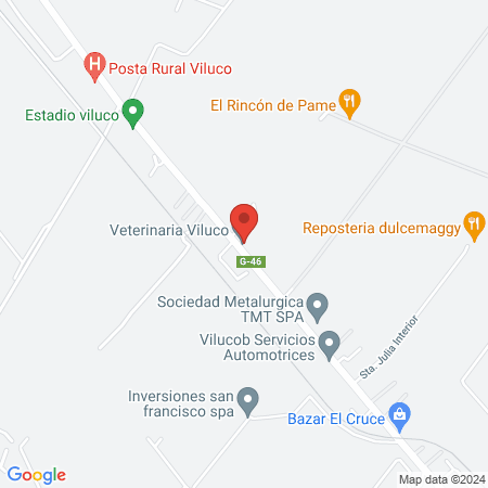 Veterinaria Viluco map