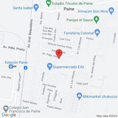 Veterinaria San Martin de Porres map