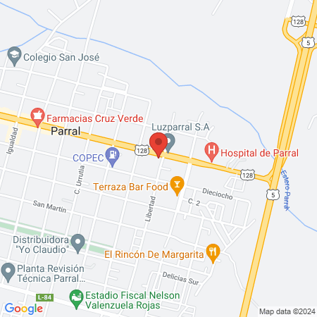 Centro Médico Parral F.G. map