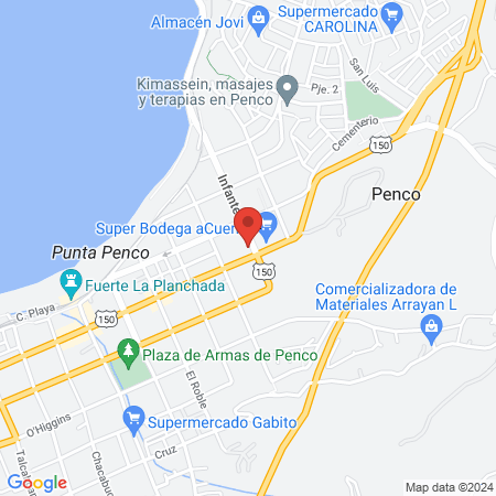 El Arca de Belén map