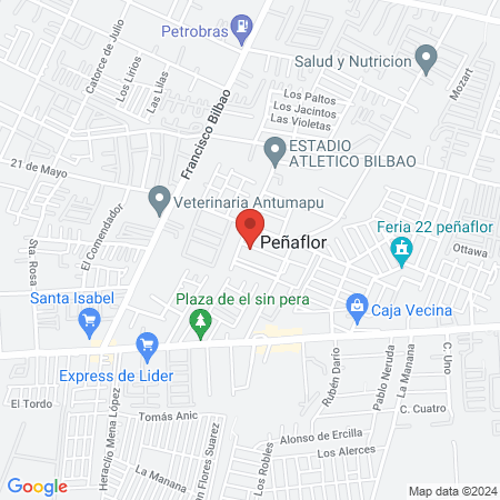 Uñas y podologia. Belleza integral map