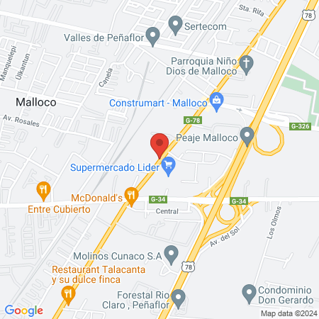 Carlos Alberto Almazan Arcil map