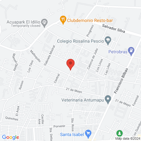 Asoc Gremial de Duenos de Microbuses Pen map