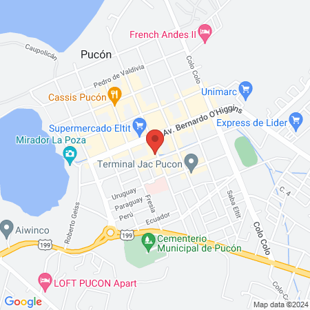 salón de belleza y barbería RF map