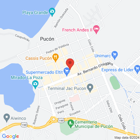 BARBERIA LORD'S BARBER SHOP PUCON map