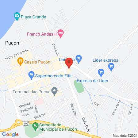 Kaya Pilates Pucón map