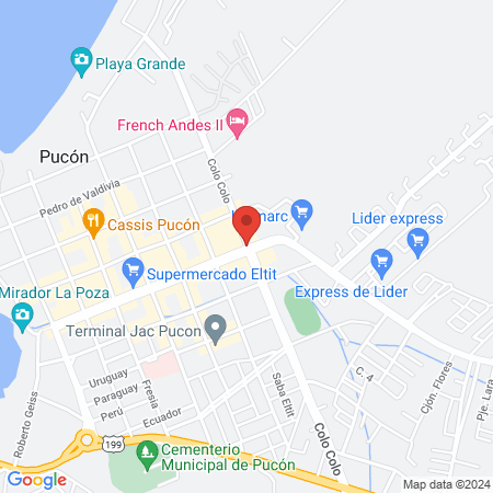 Odontologia los álamos map