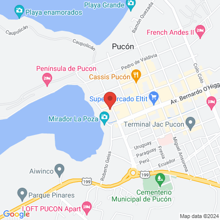 Centro De Dialisis Villarrica Limitada map